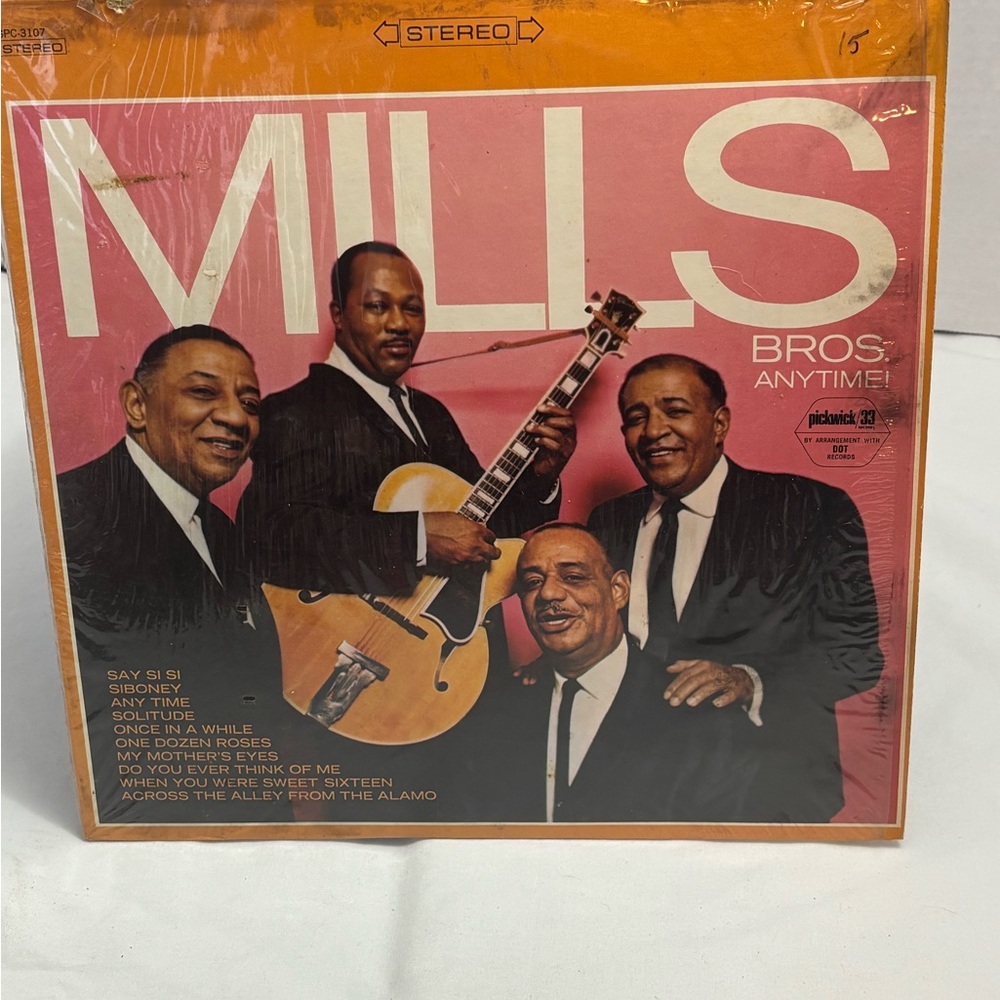 Mills Bros. Anytime! Vinyl Record